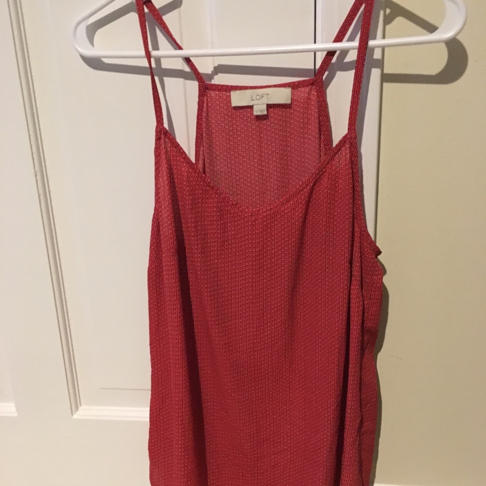 Loft XS silk tank top